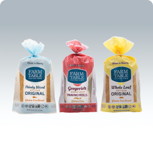 Farm Table GF Sample 3 Pack (1 Gregorio's Panino Rolls - 1 Thinly Sliced & 1 Whole Loaf)